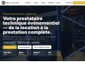 Mise en scène, location et prestation de matériel technique