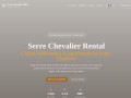 Détails : Serre Chevalier Vallée : location appartement 3 étoiles dans un chalet